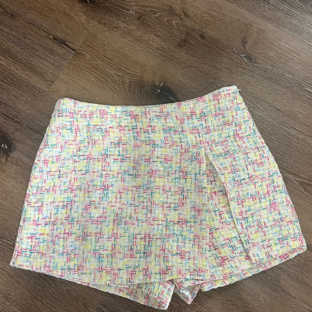 Colorful Tweed Women's skort